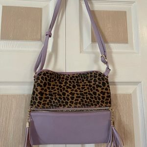 Cheetah crossbody purse